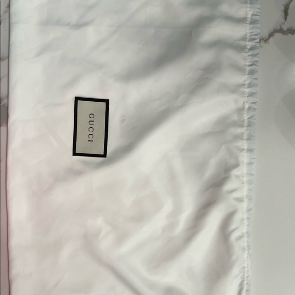 AUTHENTIC GUCCI MENS WHITE LEATHER LOAFERS - Picture 10 of 11